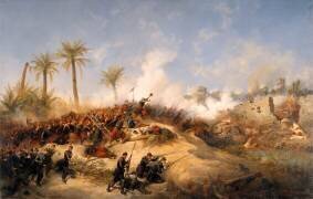 Episode de la conquête de l'Algérie en 1849 (Jean-Adolphe Beaucé) - Muzeo.com
