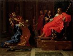 Esther before Ahasuerus (Nicolas Poussin) - Muzeo.com