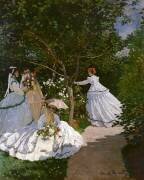 Femmes au jardin, à Ville d'Avray (Claude Monet) - Muzeo.com