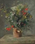 Flowers in a Vase (Auguste Renoir) - Muzeo.com