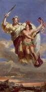France Sustaining America: Allegory of the Siege of Yorktown (Louis Edouard Rioult) - Muzeo.com
