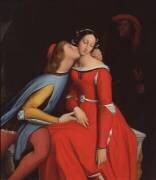 Francesca da Rimini and Paolo Malatesta (Jean-Auguste-Dominique Ingres) - Muzeo.com