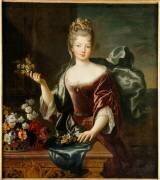 Françoise Marie de Bourbon, Mademoiselle de Blois, duchesse d'Orléans en 1692 (1677-1749) (Jean-François de Troy) - Muzeo.com