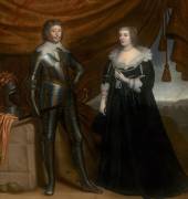 Frederik Hendrik and Amalia of Solms-Braunfels (Gerrit van Honthorst) - Muzeo.com