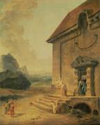 Freeing the Birds (Hubert Robert) - Muzeo.com
