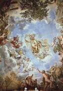 Frescoes on the ceiling in the Hall of Mars (Pietro da Cortona) - Muzeo.com
