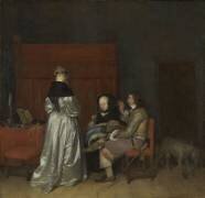 Gallant Conversation (Gérard ter Borch) - Muzeo.com