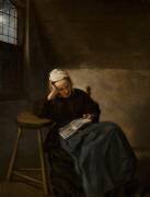 Girl Reading (Nicolaes Hals) - Muzeo.com