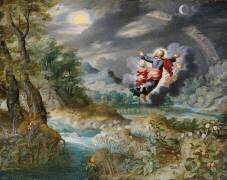 God creating the sun (Jan Brueghel the Younger) - Muzeo.com