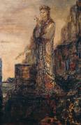 Helen on the Ramparts of Troy (Gustave Moreau) - Muzeo.com