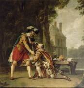 Henri IV et Sully à Fontainebleau. (François André Vincent) - Muzeo.com