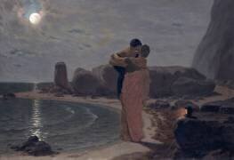 Hero et Leandre (esquisse) (Louis-Marie Baader) - Muzeo.com