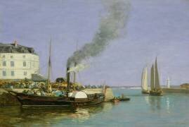 Honfleur (Eugène Boudin) - Muzeo.com