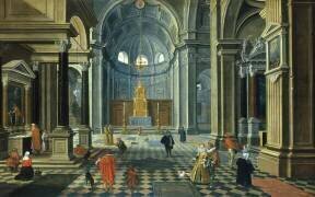 Interior of a Church (Bartholomeus van Bassen) - Muzeo.com
