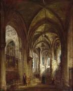 Interior of the Church of St. Pierre, Caen (François d'Herbes) - Muzeo.com