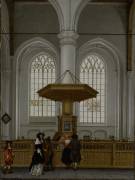 Interior of the Laurenskerk at Rotterdam (Anthonie de Lorme) - Muzeo.com