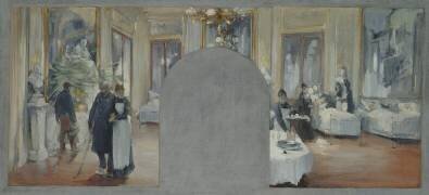 Interior of the Theatre Francais (Paul Louis Delance) - Muzeo.com
