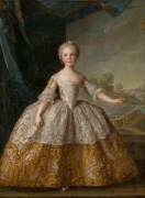 Isabelle de Bourbon, infante de Parme (1741-1763) à l'âge de huit ans (Jean-Marc Nattier) - Muzeo.com