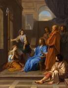 Jésus-Christ chez Marthe et Marie (Jean Jouvenet) - Muzeo.com
