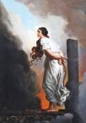 Joan of Arc at the stake (Alexandre-Evariste Fragonard) - Muzeo.com