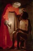 Job raillé par sa femme (Georges de La Tour) - Muzeo.com