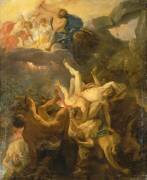 Jupiter foudroyant les Titans (Charles Lamy) - Muzeo.com