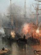 Keelmen Heaving in Coals by Moonlight (Joseph Mallord William Turner) - Muzeo.com