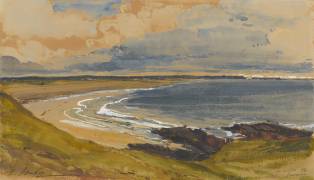 La baie de Saint-Malo (Eugène Isabey) - Muzeo.com