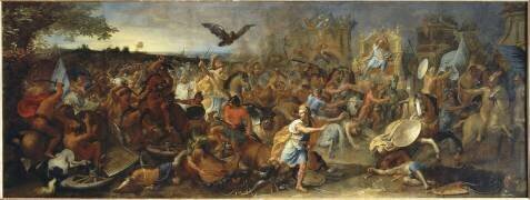 La Bataille d'Arbelles (Charles Le Brun) - Muzeo.com