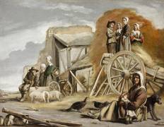 La charrette ou le retour de la fenaison. (Louis Le Nain) - Muzeo.com