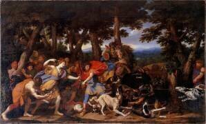 La Chasse de Méléagre et Atalante (Charles Le Brun) - Muzeo.com