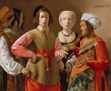 La diseuse de Bonne Aventure (Georges de La Tour) - Muzeo.com