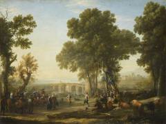 La Fête villageoise (Claude Gellée) - Muzeo.com
