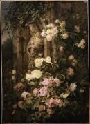 La Madonne aux roses (Simon Saint-Jean) - Muzeo.com