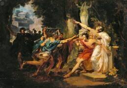 La mort de Caïus Sempronius Gracchus (154-121 av jc) (Félix Auvray) - Muzeo.com