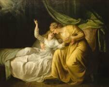La mort de miss Gardiner (Maria Cosway) - Muzeo.com