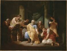 La mort de Socrate (Antoine Watteau) - Muzeo.com