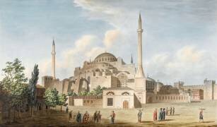 La mosquée de Sainte Sophie, à Istanbul (anonymous) - Muzeo.com