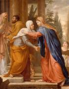 La Visitation (Michel Corneille the Elder) - Muzeo.com