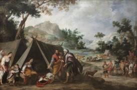 Laban Searching for his Stolen Household Gods (Bartolomé Esteban Murillo) - Muzeo.com