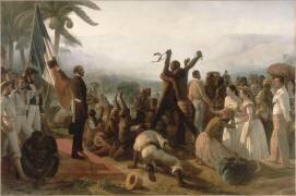 Proclamation of the Abolition of Slavery in the French Colonies, 27 April 1848 (François-Auguste Biard) - Muzeo.com