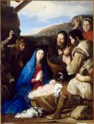 L'Adoration des Bergers (Jusepe de Ribera) - Muzeo.com