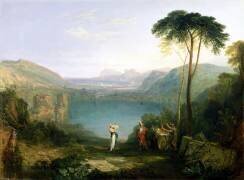 Lake Avernus: Aeneas and the Cumaean Sibyl (Joseph Mallord William Turner) - Muzeo.com