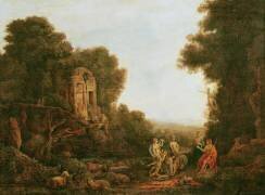 Landscape (Claude Gellée) - Muzeo.com