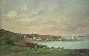 Landscape (Eugène Boudin) - Muzeo.com