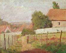 Landscape of Ile de France (Camille Pissarro) - Muzeo.com