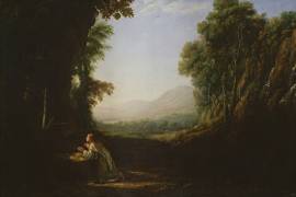 Landscape with the Repentant Magdalene (Claude Gellée) - Muzeo.com