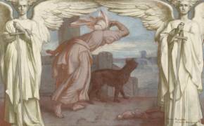 L'Apparition des Trois Anges à Abraham (Alexis-Joseph Mazerolle) - Muzeo.com