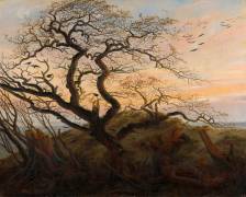 L'Arbre aux corbeaux (Caspar David Friedrich) - Muzeo.com