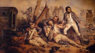 Larrey opérant sur le champ de Bataille (Charles Louis Müller) - Muzeo.com
